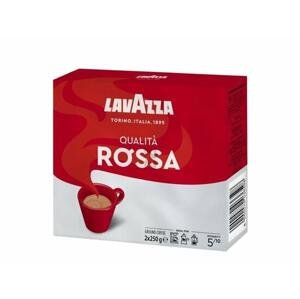 Lavazza Qualita Rossa mletá káva 2x250g