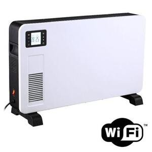 Solight KP02WiFi horkovzdušný konvektor 2300W, WiFi, LCD, ventilátor, časovač, nastavitelný termostat