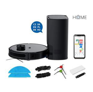 iGET HOME Hurricane G3 + koš GS1 - robotický vysavač i mop, Lidar, set s automatickým košem