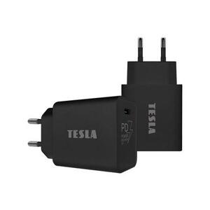 TESLA Power Charger T100 - rychlonabíječka 20 W PD 3.0/PPS (černá barva)