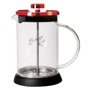 Berlingerhaus Konvička na čaj a kávu French Press 600 ml  Burgundy Metallic Line BH-1497