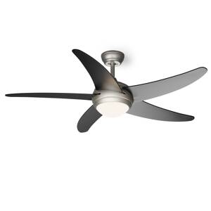 Klarstein Bolero 2 v 1, stropní ventilátor, O 132 cm, světlo 55 W, dálkové ovládání, ovládání přes aplikaci, dvoucestný provoz