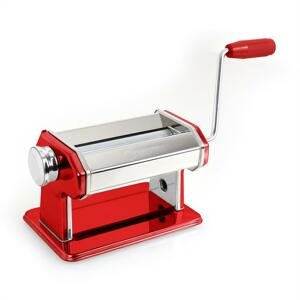 Klarstein Siena Rossa, červený, Pasta Maker, zařízení na výrobu těstovin, 3 nástavce