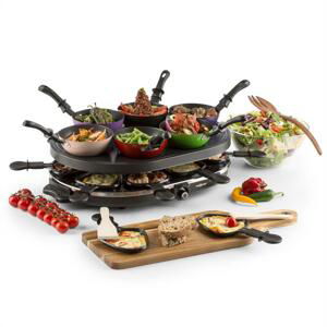 OneConcept Woklette, stolní gril, rakletovací gril, wok, 1200 W, 6 osob, nepřilnavý