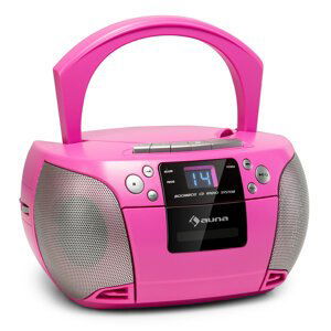 Auna Harper, CD radiomagnetofon, CD přehrávač, bluetooth, kazety, FM, AUX, USB