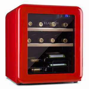 Klarstein Vinetage 12, chladnička na nápoje, chladnička, 46 litrů, 4-22 °C, retro design