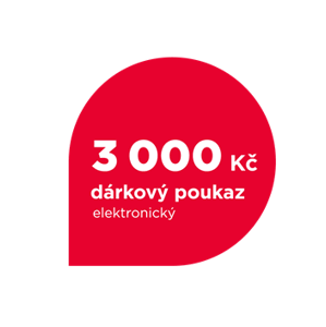 Concept Elektronický dárkový poukaz 3000,- Kč