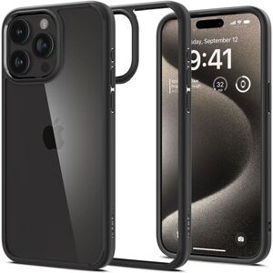 Spigen Ultra hybrid kryt na mobil, iPhone 15 Pro, černý