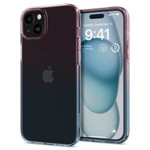 Spigen Liquid Crystal kryt na mobil, iPhone 15, růžový