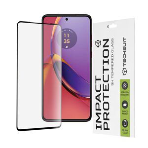 Techsuit 111D Tvrzené sklo, Motorola Moto G84, černé