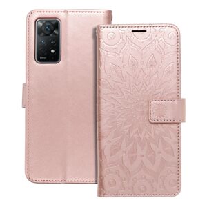 Mezzo pouzdro, Xiaomi Redmi Note 11 Pro / 11 Pro 5G, vzor 2, rosegold