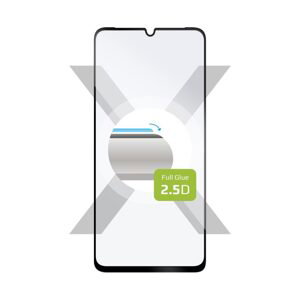 Ochranné tvrzené sklo FIXED, Samsung Galaxy A15 / A15 5G, černé