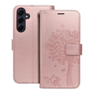 Mezzo pouzdro, Samsung Galaxy A55 5G, vzor 3, rosegold