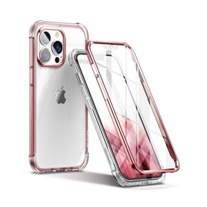 Suritch 360 Clear obal iPhone 13 Pro, růžový