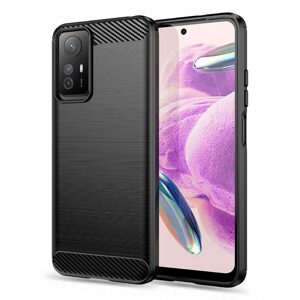 Tech-Protect TPUCarbon, Xiaomi Redmi Note 12S, černý