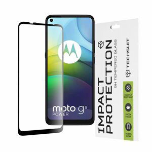 Techsuit 111D Tvrzené sklo, Motorola Moto G9 Power, černé