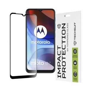 Techsuit 111D Tvrzené sklo, Motorola Moto E7 Power / Moto E7i Power, černé