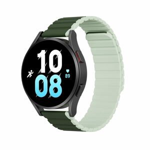 Dux Ducis Univerzální magnetický řemínek, Samsung Galaxy Watch 3 45mm / S3 / Huawei Watch Ultimate / GT3 SE 46mm (22mm LD Version), zelený