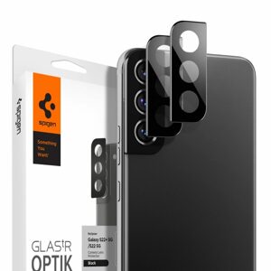 Spigen Optik.TR Ez Fit ochrana fotoaparátu, 2 kusy, Samsung Galaxy S22 / S22+ Plus, černá