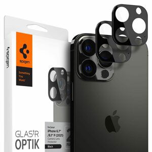 Spigen Optik.TR Ez Fit ochrana fotoaparátu, 2 kusy, iPhone 13 Pro / 13 Pro Max, černá