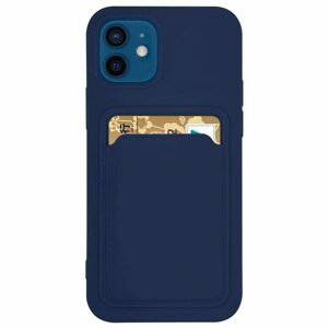 Card Case obal, Samsung Galaxy A12, modrý