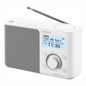 Sony XDR-S61DW rádio, bílé