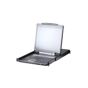 ATEN CL5716IN 16-Port PS/2-USB VGA 19" LCD KVM over IP Switch with Daisy-Chain Port and USB Peripheral Support