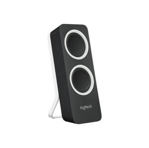 Logitech repro Z200 Multimedia Speakers/ 2.0/ 10W/ 3.5mm jack/ Midnight black-černý