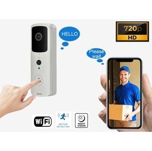 Bezdrátový zvonek s kamerou HD  - Video domovní Wifi zvonek (app na mobil)