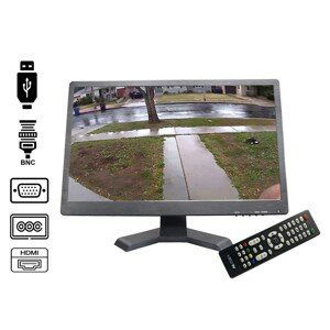 BNC monitor 21,5" LCD s 1920x1080px + HDMI/VGA/AV/USB/BNC vstupem + reproduktory