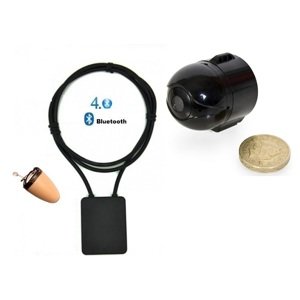 SET - mini wifi spy kamera se Spy sluchátkem