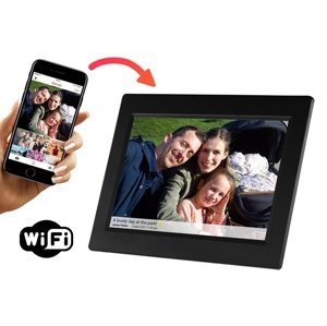 Digitální fotorámeček s Wifi 10.1 "s 8GB paměť - posílání foto online