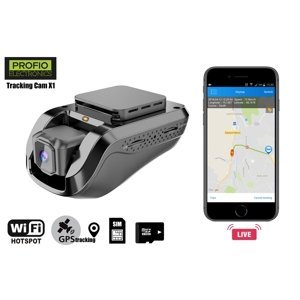 PROFIO Tracking Cam X1 - Kamera do auta s LIVE GPS sledováním