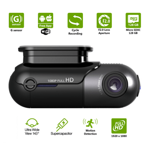 Mini kamera do auta se Super kondzentárom + FULL HD + Wifi + 143 ° záběr - Profio S13