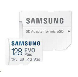 Samsung micro SDXC 128GB EVO Plus + SD adaptér