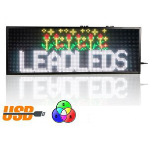 Propagační LED panel 76 cm x 27 cm - 7 barev RGB
