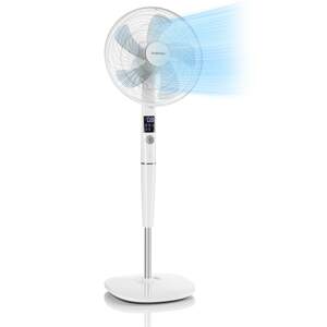 Klarstein Silent Storm, bílý, 35 W, stojanový ventilátor, 16 "(41 cm) 5 lopatek, 80m3