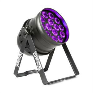 Beamz BPP230 PAR 64 LED reflektor, 14x15 UV-LEDky 150W DMX, černá barva