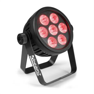 Beamz Professional BAC500 Aluminium, ProPar 7x 14W 7 v 1 LED diod, RGBA-UV-CW / WW, černý