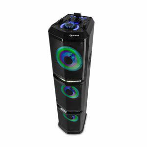 Auna Clubmaster, TripleBeat, Party-stanice, 250 W max., 3 x 10“ subwoofer, USB, BT, AUX