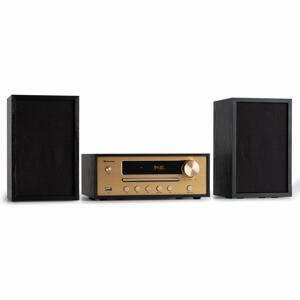 Auna Berklee, HiFi stereo systém, Bluetooth, stereo reproduktory, UWK, MP3, USB, Line-In