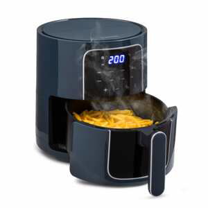 Klarstein Crisp-Pro, horkovzdušná fritéza, Air Fryer, 1400W, 3,5 litru, 8 programů, časovač