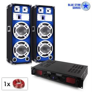 Electronic-Star PA set Blue Star Series „Basssound bluetooth“ 1000 W