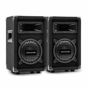 Auna Pro PW-0622 MKII, pár pasivních PA 2pásmových reproduktorů, 6,5" subwoofer, 125 W RMS