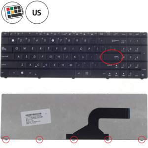 Asus X75 klávesnice
