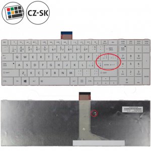 Toshiba Satellite c855d-s5235 klávesnice