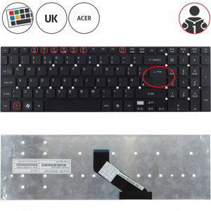 Acer Aspire 5830TG-2434g75Mnbb klávesnice