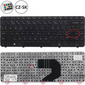HP Pavilion g6-1207sa klávesnice