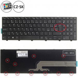 Dell Inspiron 15 (5547) klávesnice