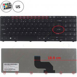 Acer eMachines E627 klávesnice
